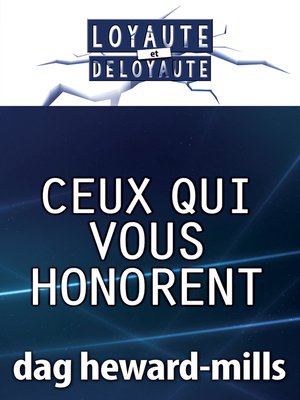 cover image of Ceux qui vous honorent